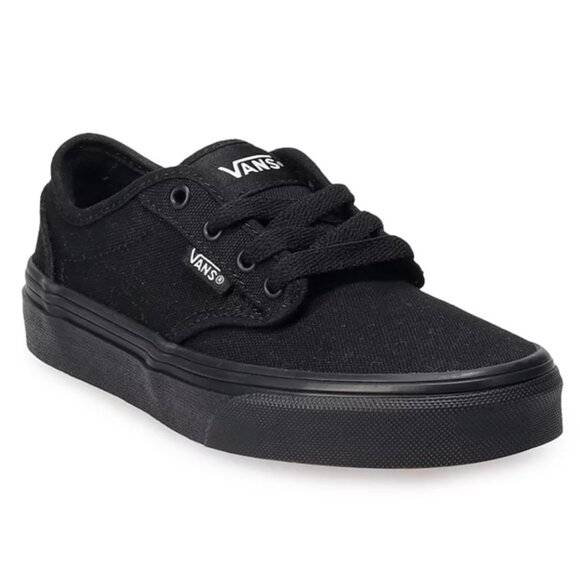 Vans Shoes - Vans Authentic Skate Shoe Black Monochrome